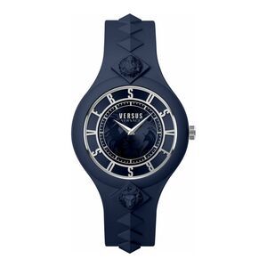 Versus Versace  Fire Island Studs Strap Watch Blue Womens